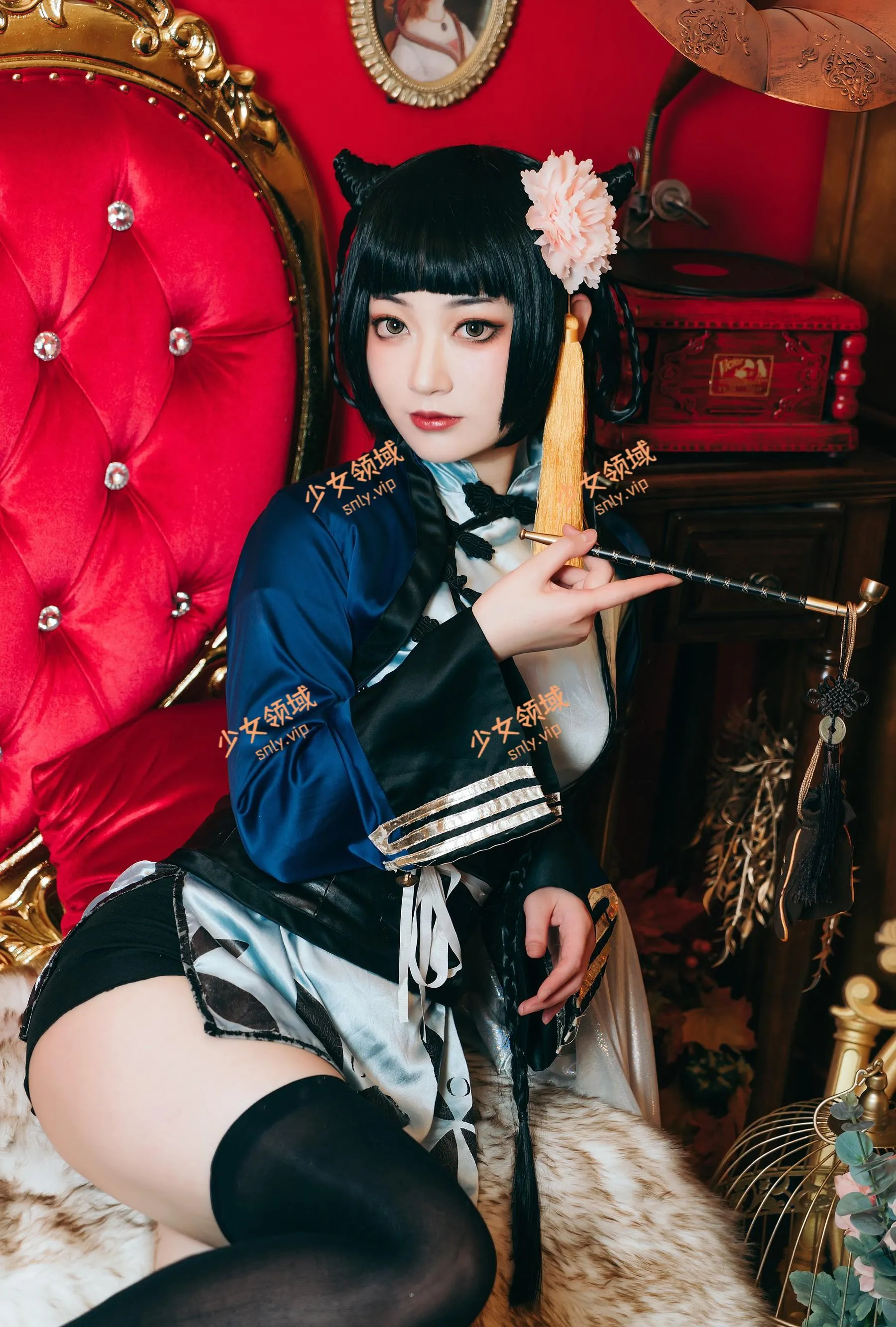 桃墨公子 – NO.07 美丽的蓝猫 [21P]插图